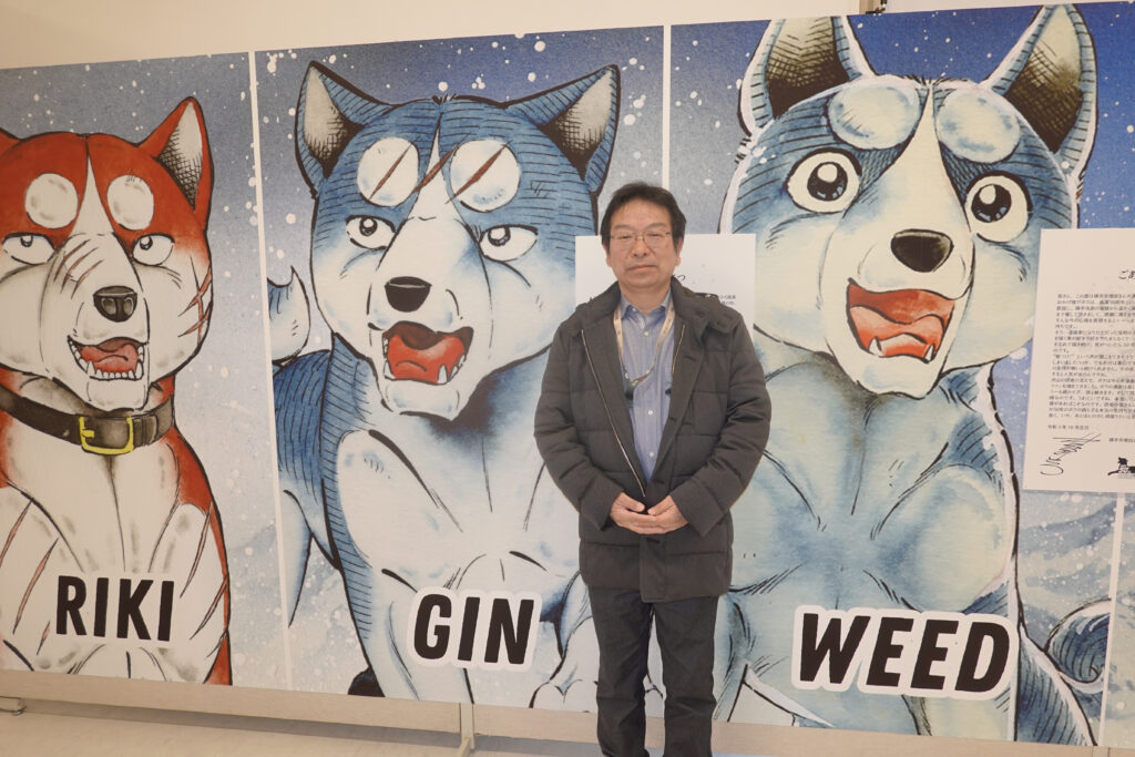 銀牙シリーズにも登場 高橋よしひろさんと虎毛秋田犬 秋田犬新聞 銀牙シリーズにも登場 高橋よしひろさんと虎毛秋田犬 秋田犬新聞